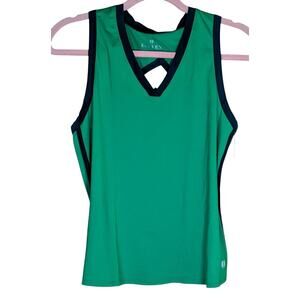EleVen by Venus Williams Top Women’s Island Green Walk the Line Tank Small